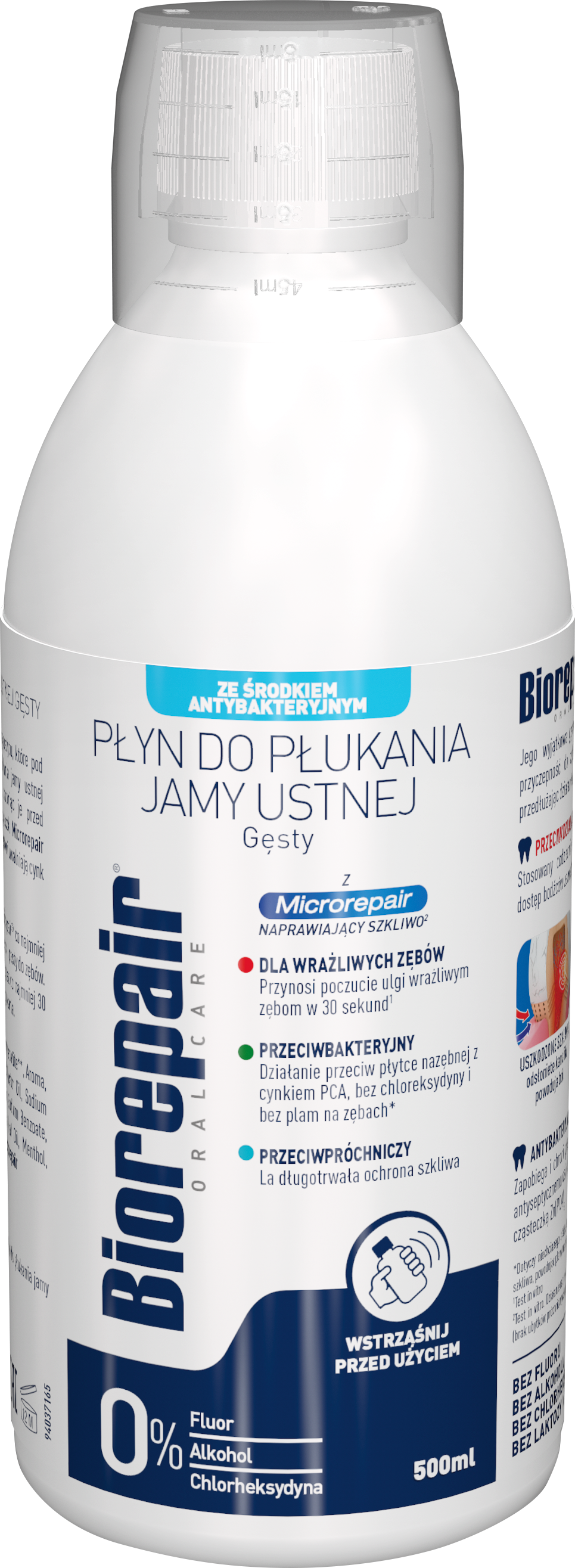 Biorepair płyn do płukania jamy ustnej - potrójne działanie